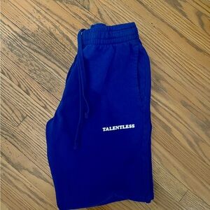 TALENTLESS Royal Blue Sweatpants